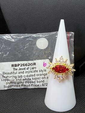 Bomb Party RETRO Ring size 6 The Jewel of Cairo